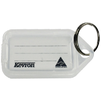 KEVRON ID30 Giant Tags Bag of 25  x 25 - Clear