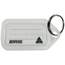 KEVRON ID30 Giant Tags Bag of 25  x 25 - Clear