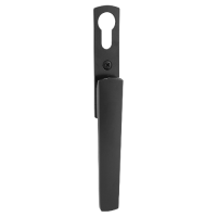 DEBAR Vivo Handle Euro Profile  - Black