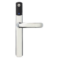 YALE Conexis L1 British Standard Smart Door Lock - No Module  - Polished Chrome