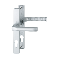 HOPPE London 72mm UPVC Lever Door Furniture 113/200LM 72mm Centres  - Silver