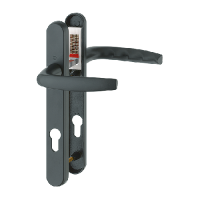 HOPPE Atlanta UPVC Lever Door Furniture 1530/3831N 92mm Centres  - Black