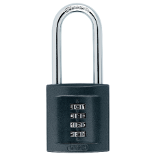 ABUS 158 Series Combination Long Shackle Padlock 50mm 158/50 - Hardened Steel