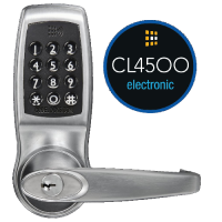 CODELOCKS CL4510 Smart Lock - Manage Via Your Smartphone CL4510 BS - Satin Stainless Steel