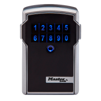 MASTER LOCK Bluetooth and Keypad Key Safe 5441EURD - Black & Silver