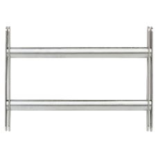 ABUS Expandable Window Grille 700mm 1050mm W x 450 mm H - Silver