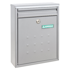 ARREGUI Dime Mailbox  - Silver