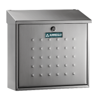 ARREGUI Premium Maxi Mailbox  - Satin Stainless Steel