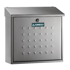 ARREGUI Premium Maxi Mailbox  - Satin Stainless Steel