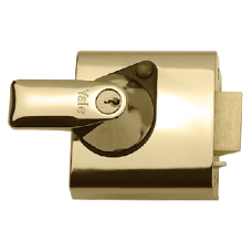 YALE PBS1 & PBS2 Auto Deadlocking Nightlatch 60mm  - Brasslux