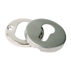 BRITON Euro Profile Escutcheon Pair 4213.8.SS - Satin Stainless Steel