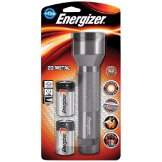 ENERGIZER LED Value Metal 2D Torch  - Grey