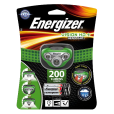 ENERGIZER Vision HD Headlight 200 Lumens  - Black & Green