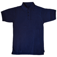 WARRIOR Polo Shirt  L - Navy Blue