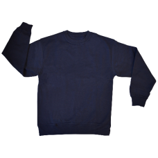 WARRIOR Polycotton Sweatshirt  L - Navy Blue