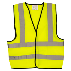 WARRIOR Hi Vis  Safety Vest M - Yellow
