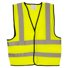 WARRIOR Hi Vis  Safety Vest L - Yellow