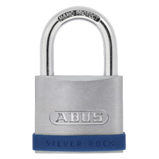 ABUS Silver Rock 5 Open Shackle Padlock 45mm Keyed Alike  - Stainless Steel Effect