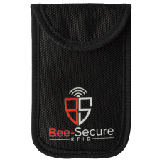 BEE-SECURE RFID Key Pouch - Polyester  - Black