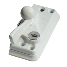 ERA High Security Architectural Lever Pivot Lock  - White