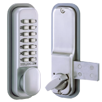 CODELOCKS CL100 Series Surface Deadbolt Digital Lock CL100 SG Surface Deadbolt - Silver Grey