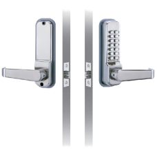 CODELOCKS CL410 Digital Lock With Tubular Mortice Latch CL410 CL410 SS - Stainless Steel