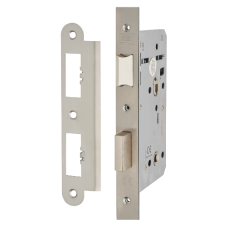 UNION 60mm HD72 Bathroom Lock Square - Stainless Steel