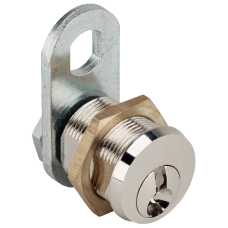 DOM 203994 19.5mm Nut Fix 2C Series Camlock 19.5mm 2C Series Non Master-Keyed - Nickel Plated