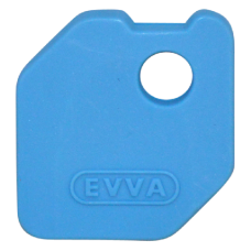 EVVA EPS Coloured Key Caps  Blue 0043522493 - Azure