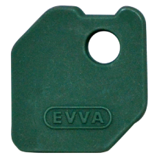 EVVA EPS Coloured Key Caps  0043522507 - Dark Green