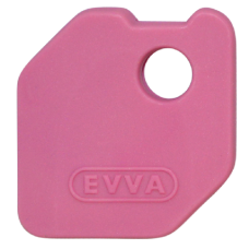 EVVA EPS Coloured Key Caps  0043522523 - Pink