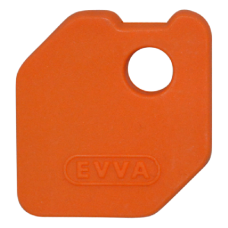 EVVA EPS Coloured Key Caps  0043522566 - Orange
