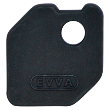 EVVA EPS Coloured Key Caps  0043522582 - Black