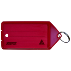 KEVRON ID35 Big Tags Bag of 12  x 12 - Red