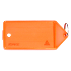 KEVRON ID35 Big Tags Bag of 12 Flo Orange x 12 - Fluorescent Orange