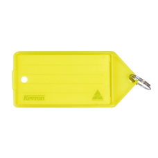 KEVRON ID35 Big Tags Bag of 12 Flo Yellow x 12 - Fluorescent Yellow