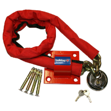 BULLDOG MC30 Chain, Padlock & Wall/Floor Anchor Kit 1500mm Chain, MC10 Padlock & MC25 Anchor