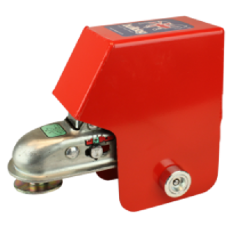 BULLDOG P6E/2 Hitch Lock  - Red