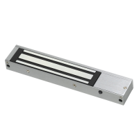 ICS U-Series 12/24VDC Mini Surface Magnet U10001-DSU With Door Status Non Monitored  - Satin Anodised Aluminium