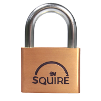 SQUIRE Lion Range Brass Open Shackle Padlocks 60mm Keyed To Differ 