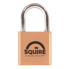 SQUIRE Lion Brass Open Shackle Padlock KA 30mm Keyed Alike1 LN3 KEY NO. 32342