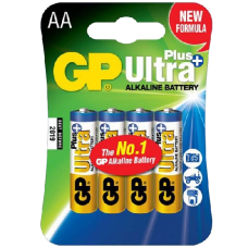 GP AA Ultra Plus Alkaline Battery AA Pack of 4