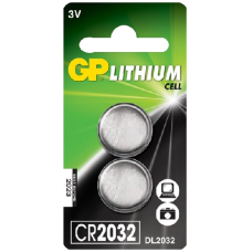GP CR2032 Lithium Coin Cell Battery