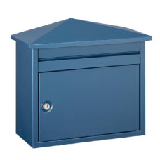 DAD Decayeux D560 Series Post Box  - Blue