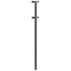 DAD Decayeux P100 Series Post Box Mounting Pole  - Anthracite Grey