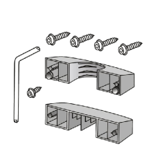 DAD Decayeux P100 Series Pole Mounting Fixing Kit  - Stainless Steel