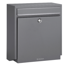 DAD Decayeux D180 Series Post Box  - Anthracite Grey