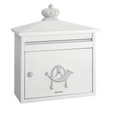 DAD Decayeux D210 Series Classic Style Post Box  - White