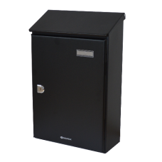 DAD Decayeux Picardy 4 Post Box  - Black