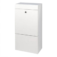 DAD Decayeux Anti Arson Commercial Post Box  - White